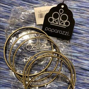 5 piece bangle bracelets from Paparazzi.
